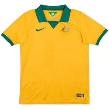 2014-15 Australia Home Shirt - 6/10 - (L.Boys)