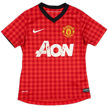 2012-13 Manchester United Home Shirt - 4/10 - (Women's S)