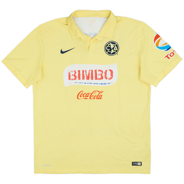 2014-15 Club America Home Shirt - 5/10 - (XL)