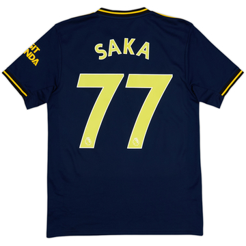 2019-20 Arsenal Third Shirt Saka #77 - 7/10 - (S)