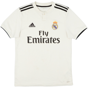 2018-19 Real Madrid Home Shirt - 4/10 - (S)