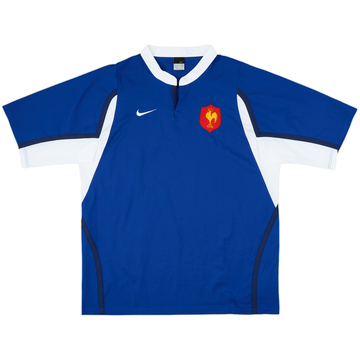 2003-05 France Rugby Home Shirt - 8/10 - (XL)