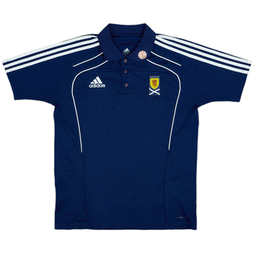 2010-11 Scotland adidas Polo Shirt - 8/10 - (M/L)