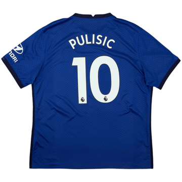 2020-21 Chelsea Home Shirt Pulisic #10 - 8/10 - (XL)