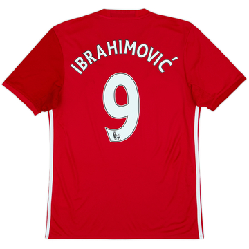 2016-17 Manchester United Home Shirt Ibrahimovic #9 - 6/10 - (M)