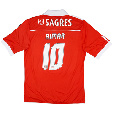 2010-11 Benfica Home Shirt Aimar #10 - 7/10 - (XL)