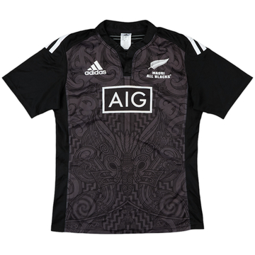 2014-15 New Zealand Rugby Home Shirt - 9/10 - (M)