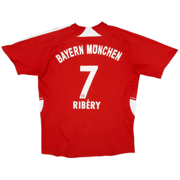 2007-08 Bayern Munich Home Shirt Ribery #7 - 6/10 - (L.Boys)