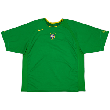 2004-06 Brazil Nike Training Shirt - 8/10 - (XL)