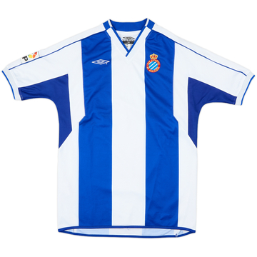 2002-03 Espanyol Home Shirt - 10/10 - (L.Boys)