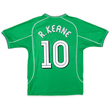 2002-03 Ireland Home Shirt R.Keane #10 - 8/10 - (M)
