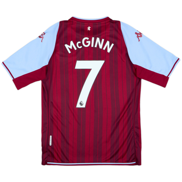2021-22 Aston Villa Home Shirt McGinn #7 - 6/10 - (M)