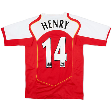 Camiseta de local del Arsenal 2004-05 Henry #14 - 9/10 - (Niños L)