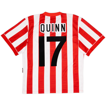 1996-97 Sunderland Home Shirt Quinn #17 - 8/10 - (S)
