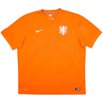 2014-15 Netherlands Home Shirt - 7/10 - (XXL)