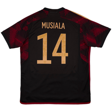 2022-23 Germany Away Shirt Musiala #14 - 5/10 - (XL)