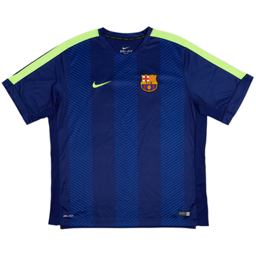 2014-15 Barcelona Nike Training Shirt - 9/10 - (XXL)
