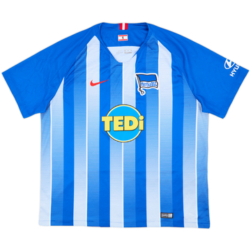 2018-19 Hertha Berlin Home Shirt - 9/10 - (XXL)