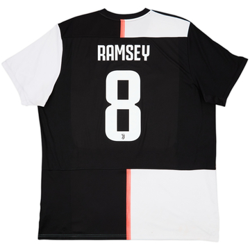 2019-20 Juventus Home Shirt Ramsey #8 - 7/10 - (XXL)