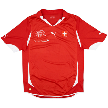 2010-11 Switzerland Home Shirt - 7/10 - (L)