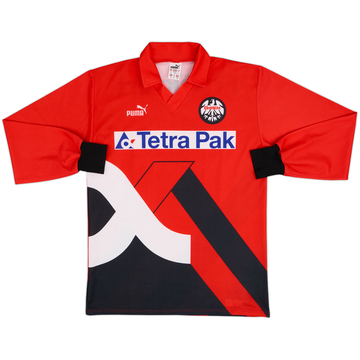 1993-94 Eintracht Frankfurt Home L/S Shirt - 8/10 - (M)