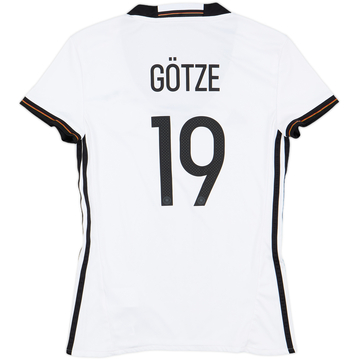 2015-16 Germany Home Shirt Gotze #19 - 10/10 - (Women's S)
