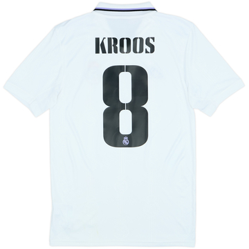 2022-23 Real Madrid Home Shirt Kroos #8 - 8/10 - (M)