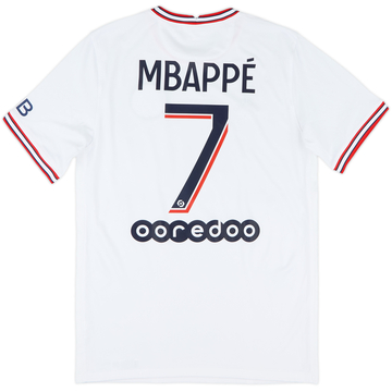 2021-22 Paris Saint-Germain Fourth Shirt Mbappe #7 - 10/10 - (S)