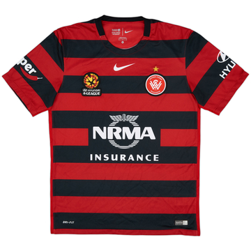 2015-16 Western Sydney Wanderers Home Shirt #3 - 5/10 - (M)