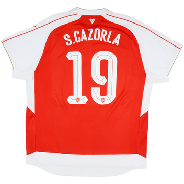 2015-16 Arsenal Home Shirt S.Cazorla #19 - 6/10 - (XXL)