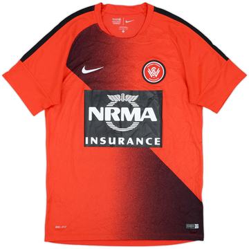 2015-16 Western Sydney Wanderers Nike Training Shirt - 8/10 - (L)