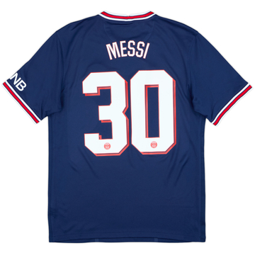 2021-22 Paris Saint-Germain Home Shirt Messi #30 - 9/10 - (XL)