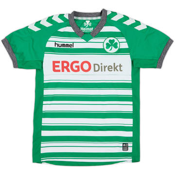 2013-14 Greuther Furth Signed Home Shirt - 6/10 - (M.Boys)