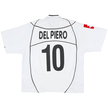 2002-03 Juventus Away Shirt Del Piero #10 - 6/10 - (L)