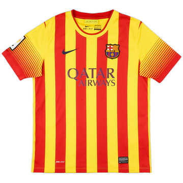 2013-15 Barcelona Away Shirt - 9/10 - (L.Boys)