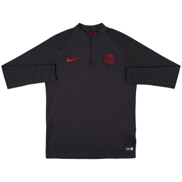 2019-20 Paris Saint-Germain Nike 1/4 Zip Drill Top - 9/10 - (M)