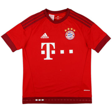 2015-16 Bayern Munich Home Shirt - 8/10 - (L.Boys)