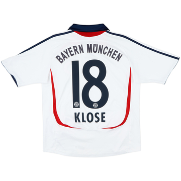 2006-07 Bayern Munich Away Shirt Klose #18 - 9/10 - (L.Boys)