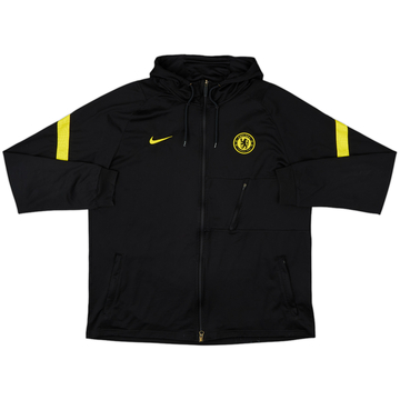 2021-22 Chelsea Nike Hooded Track Jacket - 8/10 - (XL)