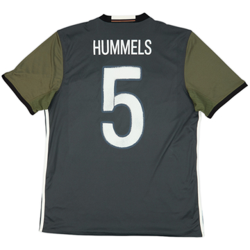 2015-17 Germany Away Shirt Hummels #5 - 10/10 - (L)