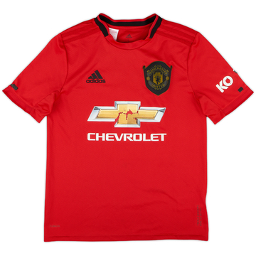 2019-20 Manchester United Home Shirt - 4/10 - (L.Boys)