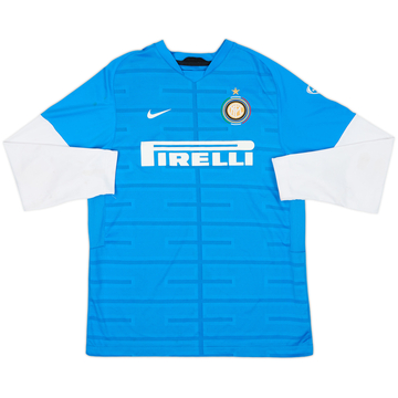 2009-10 Inter Milan Nike Training L/S Shirt - 6/10 - (XL.Boys)