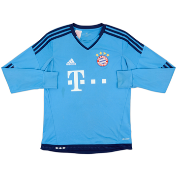 2015-16 Bayern Munich GK Shirt Neuer #1 - 4/10 - (XL.Boys)