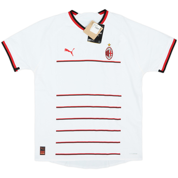 2022-23 AC Milan Sample Authentic Away Shirt (Women's M)