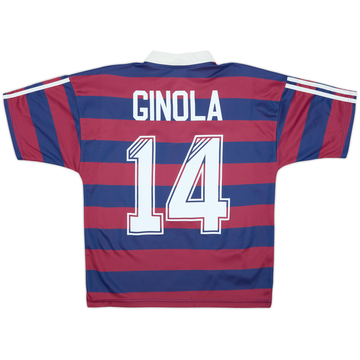 1995-96 Newcastle Away Shirt Ginola #14 - 7/10 - (S)