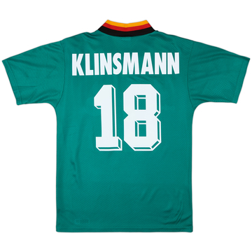 1994-96 Germany Away Shirt Klinsmann #18 - 9/10 - (S)