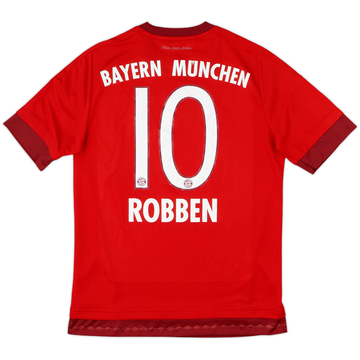 2015-16 Bayern Munich Home Shirt Robben #10 - 5/10 - (XL.Boys)