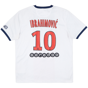 2013-14 Paris Saint-Germain Away Shirt Ibrahimovic #10 - 6/10 - (L)