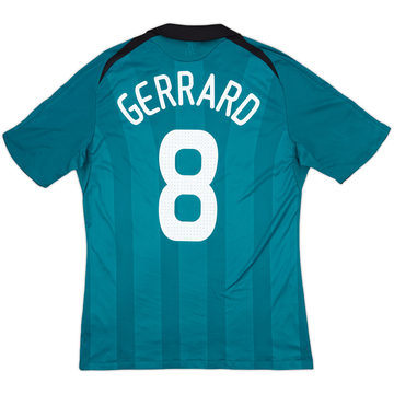 2008-09 Liverpool Third Shirt Gerrard #8 - 8/10 - (M)