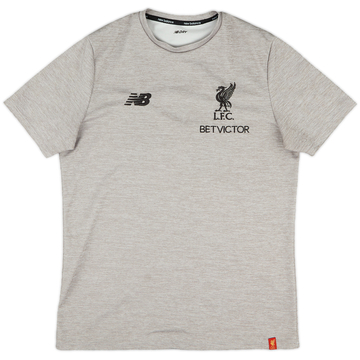 2017-18 Liverpool New Balance Training Shirt - 9/10 - (M)